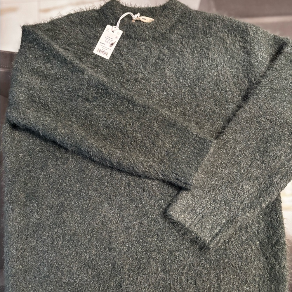 Thick hot marine layers   women’s Green Sweater